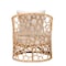 Bali & Pari Prisca Bohemian Light Honey Rattan Accent Chair 244-13641-ZORO - alternate 9